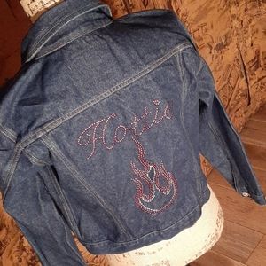 NWT Cowboy Blues  HOTTIE Jean Jacket S FITS M/L
